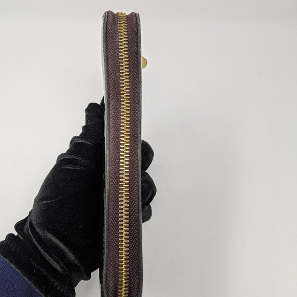 Louis Vuitton Monogram Vernis amaranth wallet zip - Picture 12 of 15
